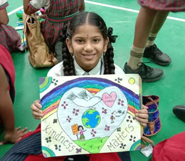 shikhara school bowrampet artshow